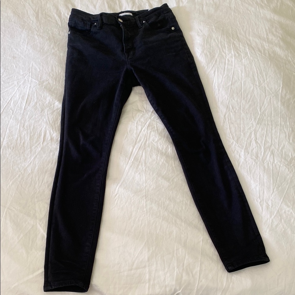 Good American 29 Black Skinny Jeans